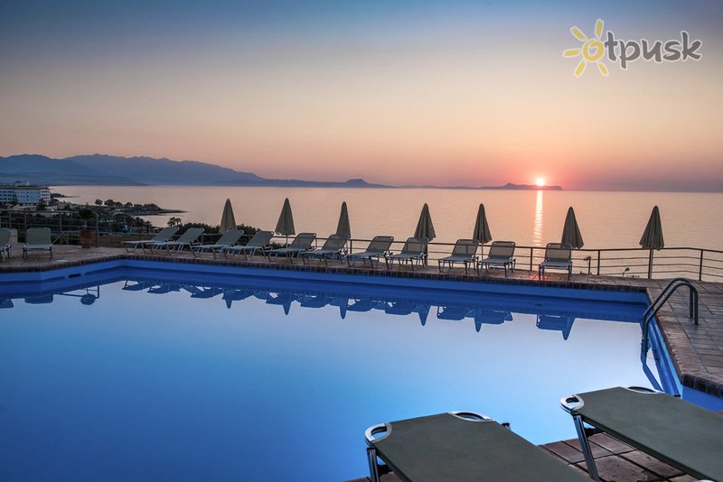Фото отеля Scaleta Beach Hotel 3* о. Крит – Ретимно Греция экстерьер и бассейны