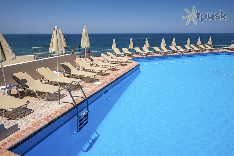 Фото отеля Scaleta Beach Hotel 3* о. Крит – Ретимно Греція екстер'єр та басейни