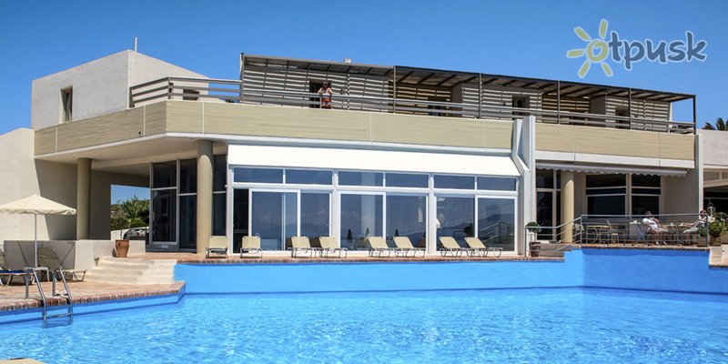 Фото отеля Scaleta Beach Hotel 3* о. Крит – Ретимно Греция экстерьер и бассейны