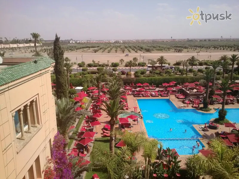 Фото отеля Sofitel Marrakech Lounge & Spa 5* Марракеш Марокко экстерьер и бассейны