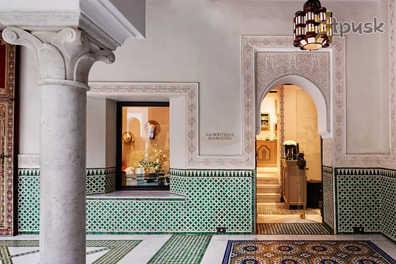 Фото отеля La Mamounia Hotel 5* Marakešas Marokas fojė ir interjeras