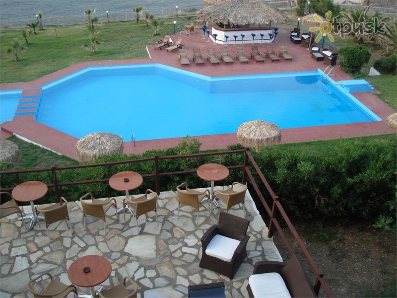 Фото отеля Stella Beach Hotel 3* о. Крит – Ретимно Греция экстерьер и бассейны