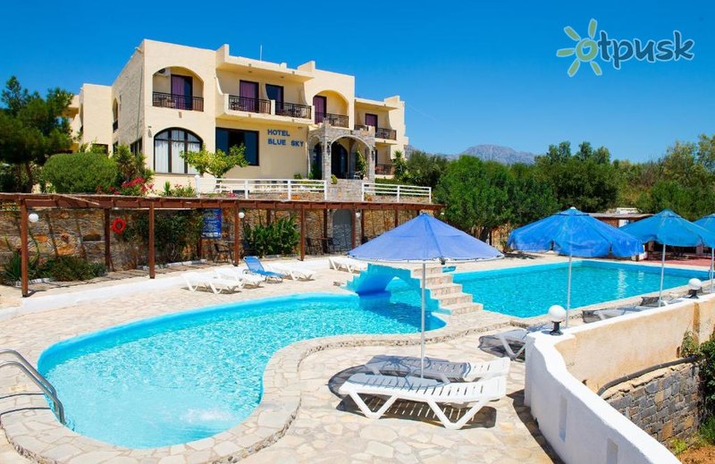 Фото отеля Blue Sky Hotel 3* о. Крит – Иерапетра Греция экстерьер и бассейны