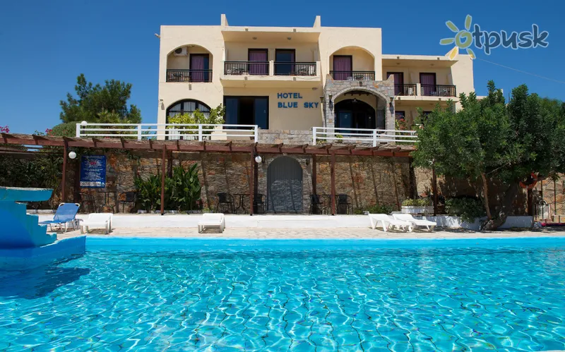 Фото отеля Blue Sky Hotel 3* о. Крит – Иерапетра Греция экстерьер и бассейны