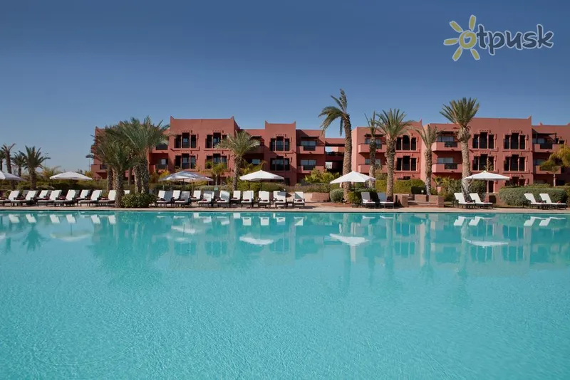 Фото отеля Kenzi Menara Palace & Resort 5* Marakešas Marokas išorė ir baseinai