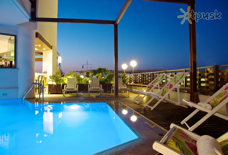 Фото отеля Steris Elegant Beach Hotel 3* о. Крит – Ретимно Греція екстер'єр та басейни