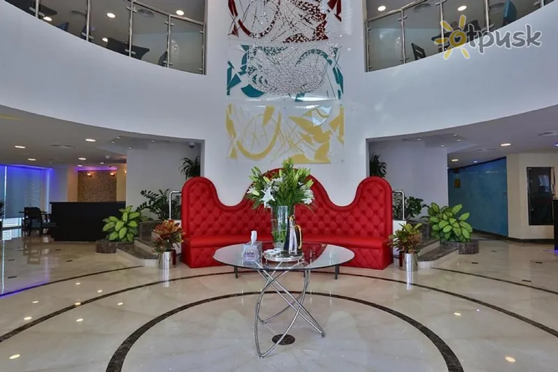 Фото отеля Bin Majid Tower Hotel Apartments 4* Abu Dabis JAE fojė ir interjeras