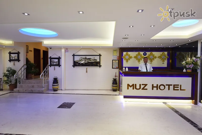 Фото отеля Muz Hotel 3* Аланія Туреччина лобі та інтер'єр