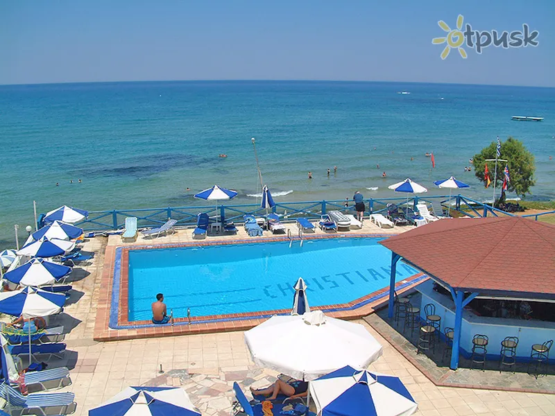 Фото отеля Christiana Beach Hotel 3* о. Крит – Ираклион Греция экстерьер и бассейны
