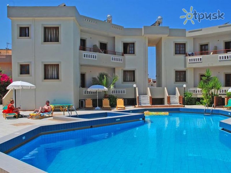 Фото отеля John Mary Apartments 3* о. Крит – Ираклион Греция экстерьер и бассейны