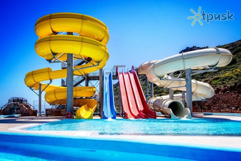 Фото отеля Zeus Hotels The Village Resort & Waterpark 4* о. Крит – Ираклион Греция аквапарк, горки