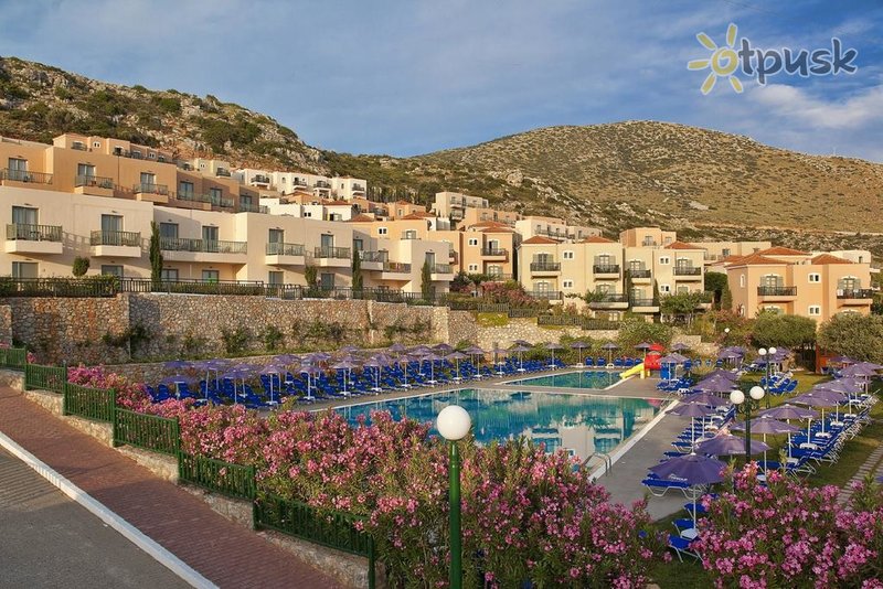 Фото отеля Zeus Hotels The Village Resort & Waterpark 4* о. Крит – Ираклион Греция экстерьер и бассейны