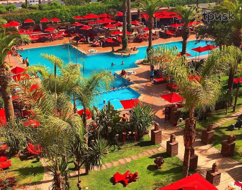 Фото отеля Sofitel Marrakech Palais Imperial 5* Marakešas Marokas išorė ir baseinai