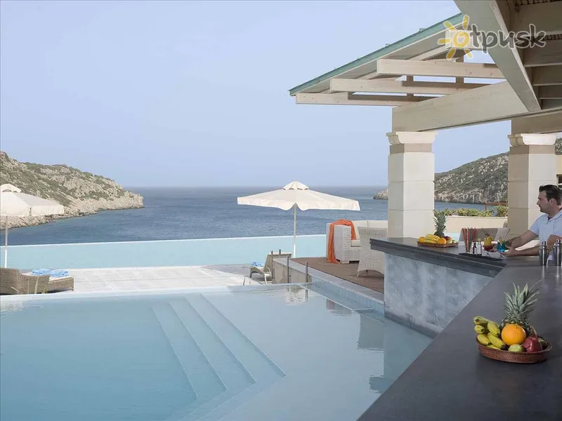 Фото отеля Daios Cove Luxury Resort & Villas 5* Kreta – Agios Nikolaosas Graikija barai ir restoranai
