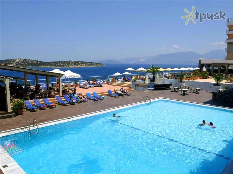 Фото отеля Hermes Hotel 4* par. Krēta – Ajosnikolaosa Grieķija ārpuse un baseini