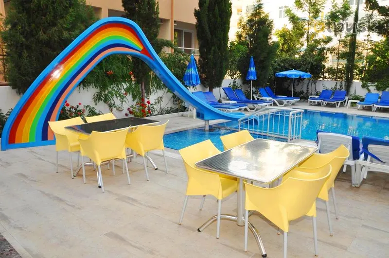 Фото отеля Kleopatra Celine Hotel 3* Alanja Turcija ārpuse un baseini