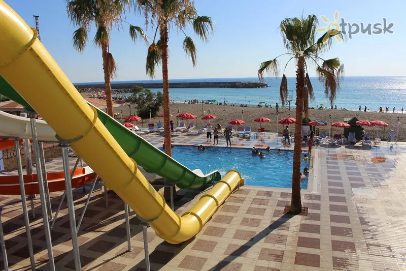 Фото отеля Selinus Beach Club Hotel 3* Alanja Turcija akvaparks, slidkalniņi
