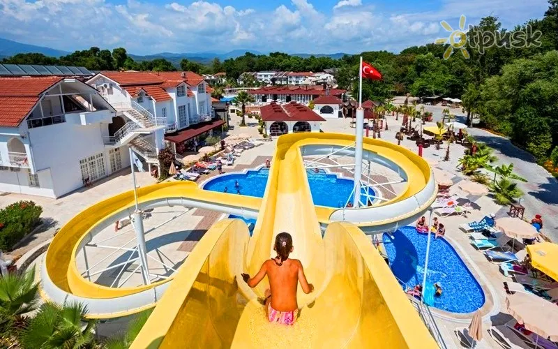 Фото отеля Lykia Botanika Beach & Fun Club 4* Fethiye Turcija akvaparks, slidkalniņi