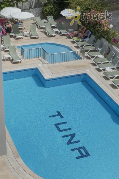 Фото отеля Kleopatra Tuna Apart Hotel 3* Alanija Turkija išorė ir baseinai