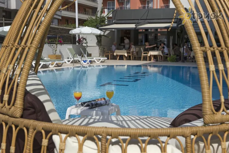 Фото отеля Kleopatra Tuna Apart Hotel 3* Alanja Turcija ārpuse un baseini