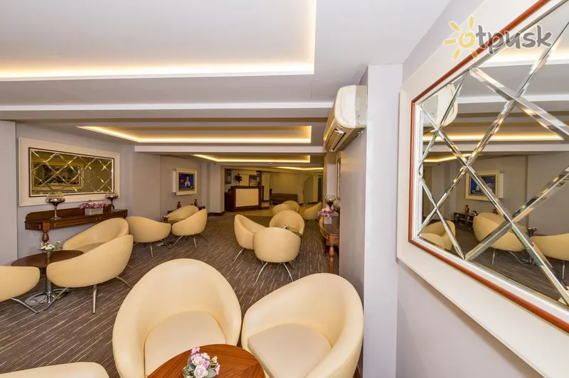 Фото отеля Bergama Hotel 3* Стамбул Турция лобби и интерьер