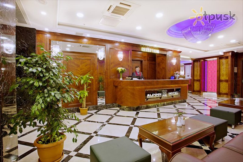 Фото отеля Alpinn Hotel 4* Стамбул Турция лобби и интерьер
