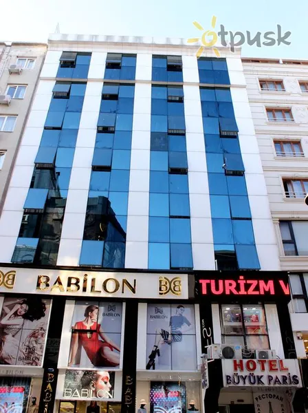 Фото отеля Buyuk Paris 3* Stambulas Turkija išorė ir baseinai