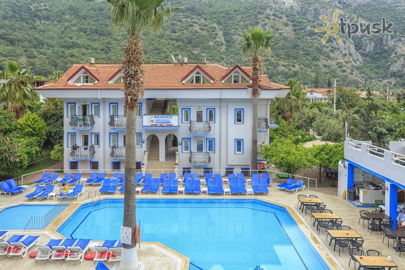 Фото отеля Akdeniz Beach Hotel 3* Фетхие Турция экстерьер и бассейны