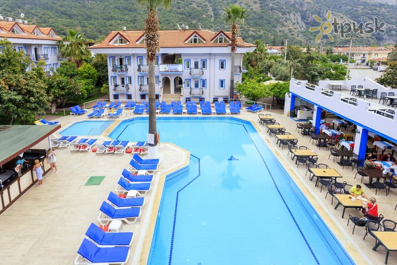 Фото отеля Akdeniz Beach Hotel 3* Фетхие Турция экстерьер и бассейны