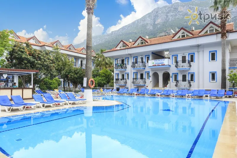 Фото отеля Akdeniz Beach Hotel 3* Fethiye Turcija ārpuse un baseini