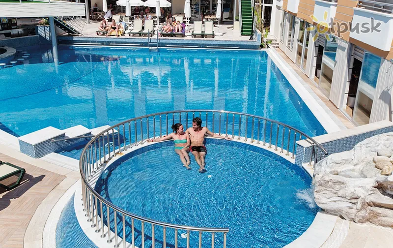 Фото отеля Alaiye Kleopatra Hotel 4* Алания Турция экстерьер и бассейны
