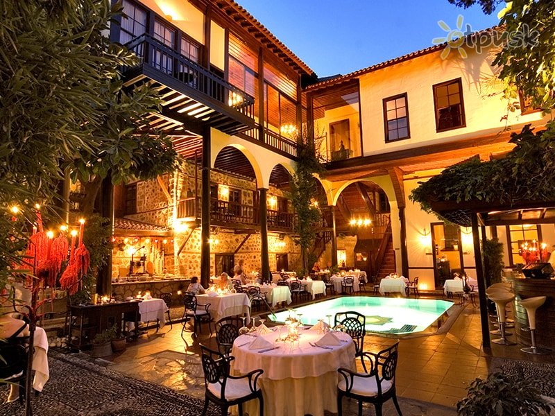 Фото отеля Alp Pasa Boutique Hotel 4* Анталия Турция бары и рестораны
