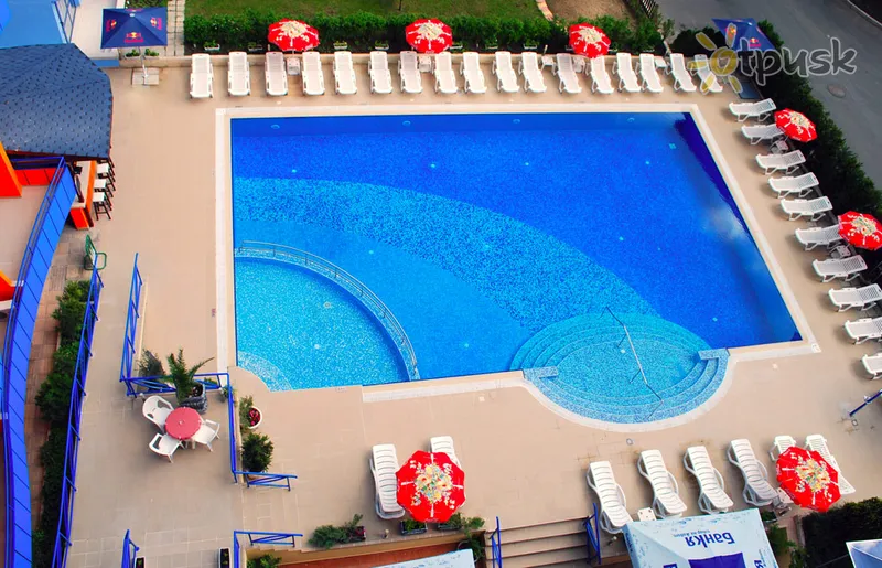 Фото отеля Amaris Hotel 3* Saulainā pludmale Bulgārija ārpuse un baseini
