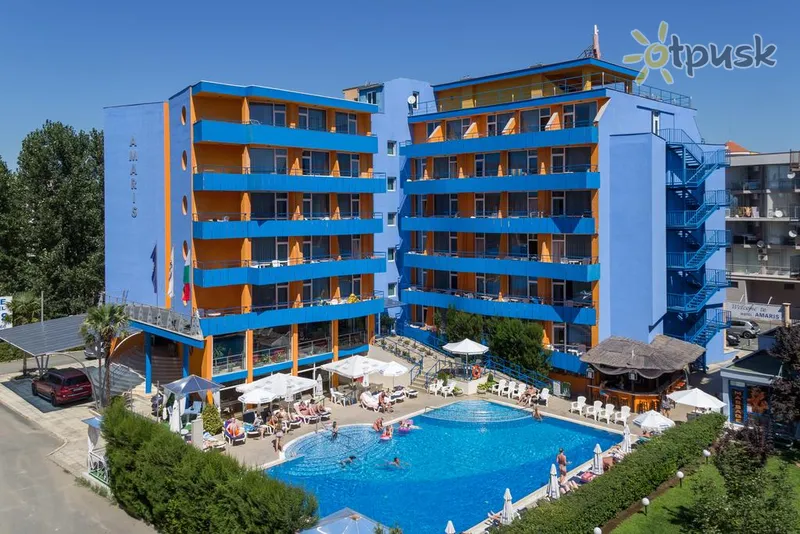 Фото отеля Amaris Hotel 3* Saulainā pludmale Bulgārija ārpuse un baseini