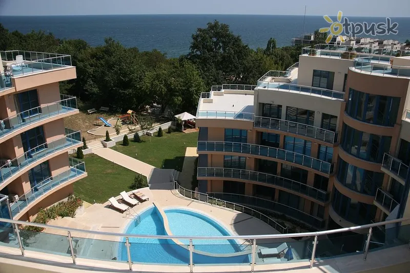 Фото отеля Aquamarine Apart Complex 2* Apžvalga Bulgarija išorė ir baseinai
