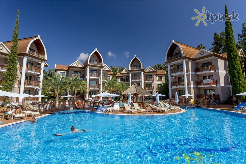 Фото отеля Quattro Family Club Dem Hotel HV1 Алания Турция экстерьер и бассейны