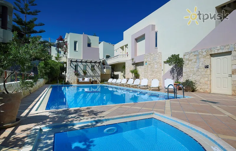 Фото отеля Elotis Suites Hotel 2* о. Крит – Ханья Греция экстерьер и бассейны