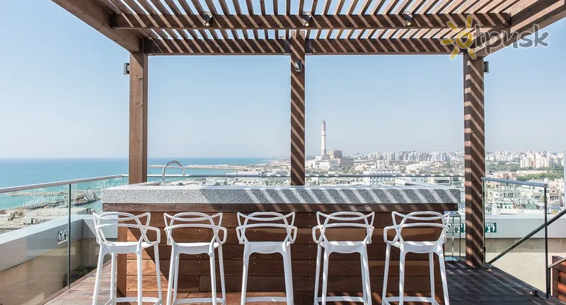 Фото отеля Tal By The Beach Hotel 4* Telaviva Izraēla bāri un restorāni