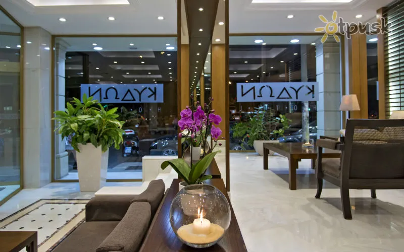 Фото отеля Kydon The Heart City Hotel 4* о. Крит – Ханья Греція лобі та інтер'єр
