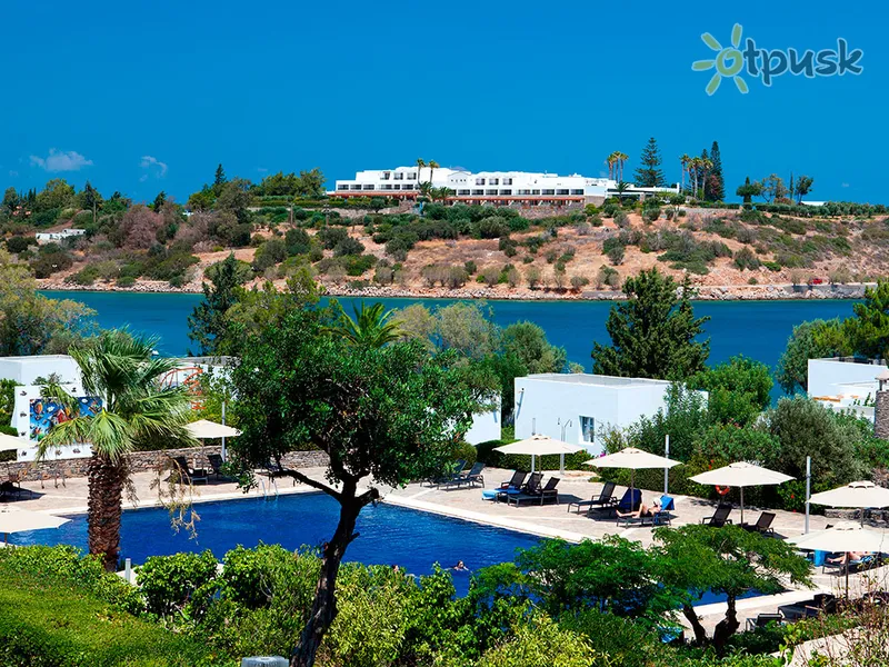 Фото отеля Minos Beach Art Hotel 5* о. Крит – Агіос Ніколаос Греція екстер'єр та басейни