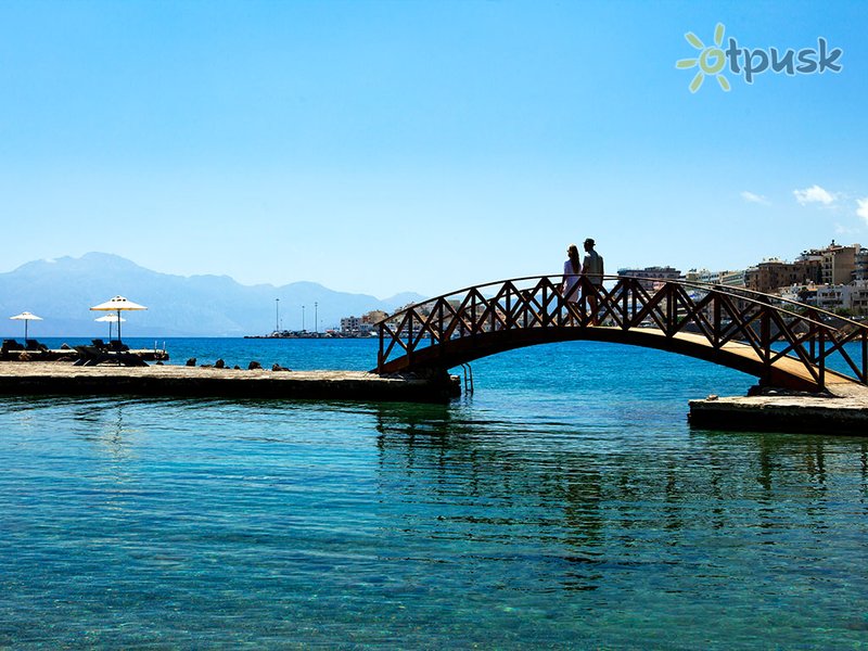 Фото отеля Minos Beach Art Hotel 5* о. Крит – Агиос Николаос Греция пляж