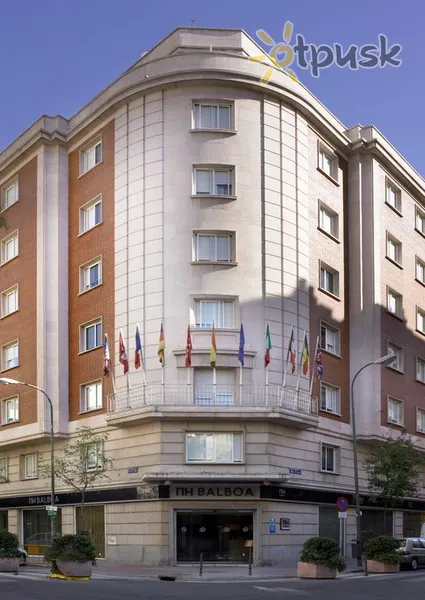 Фото отеля NH Madrid Balboa 4* Мадрид Испания экстерьер и бассейны