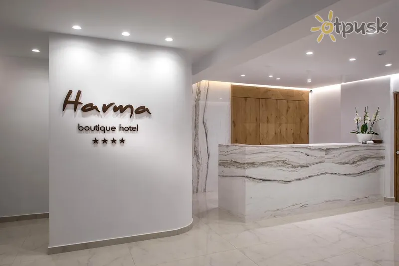 Фото отеля Harma Boutique Hotel 4* par. Krēta - Herakliona Grieķija vestibils un interjers