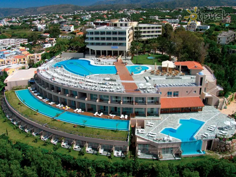 Фото отеля Panorama Hotel 5* par. Krēta – Hanija Grieķija ārpuse un baseini