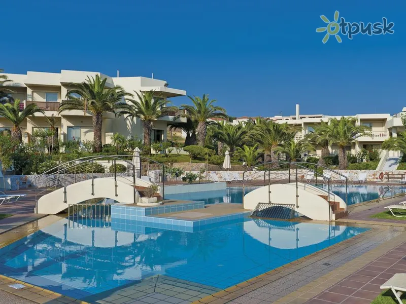 Фото отеля Giannoulis Santa Marina Beach Resort Hotel 4* о. Крит – Ханья Греция экстерьер и бассейны