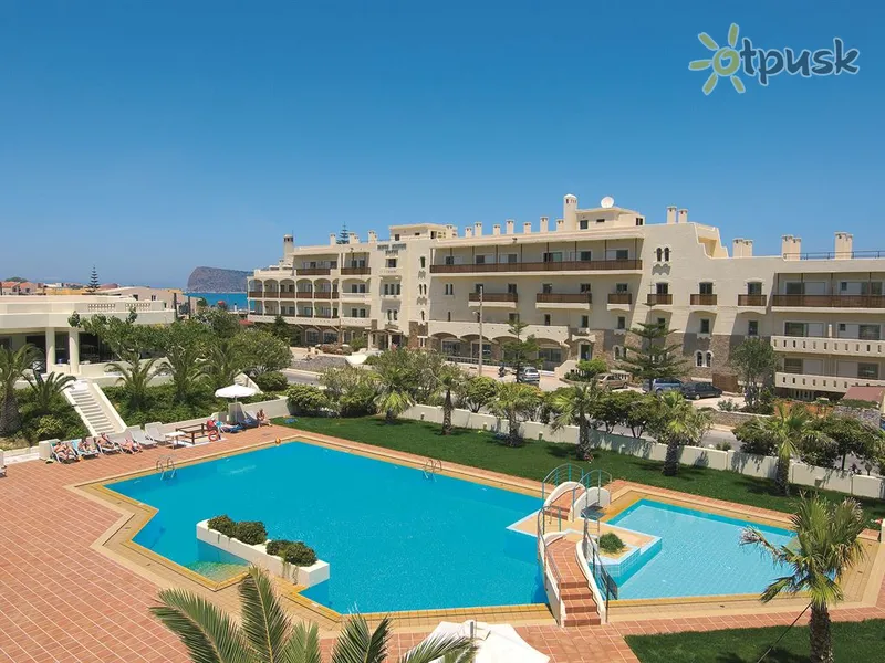 Фото отеля Giannoulis Santa Marina Beach Resort Hotel 4* о. Крит – Ханья Греция экстерьер и бассейны