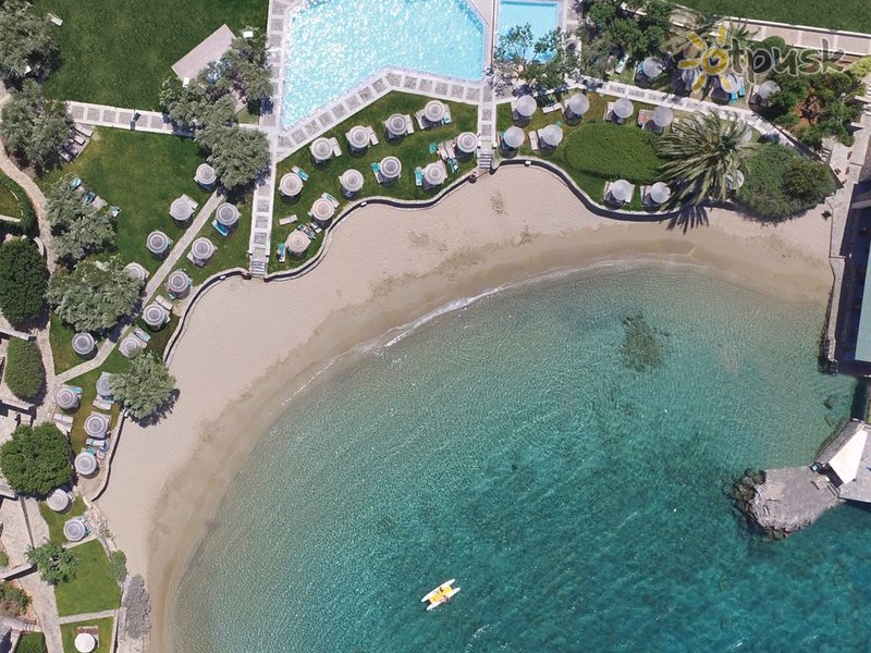 Фото отеля Porto Elounda Golf & Spa Resort 5* о. Крит – Элунда Греция пляж