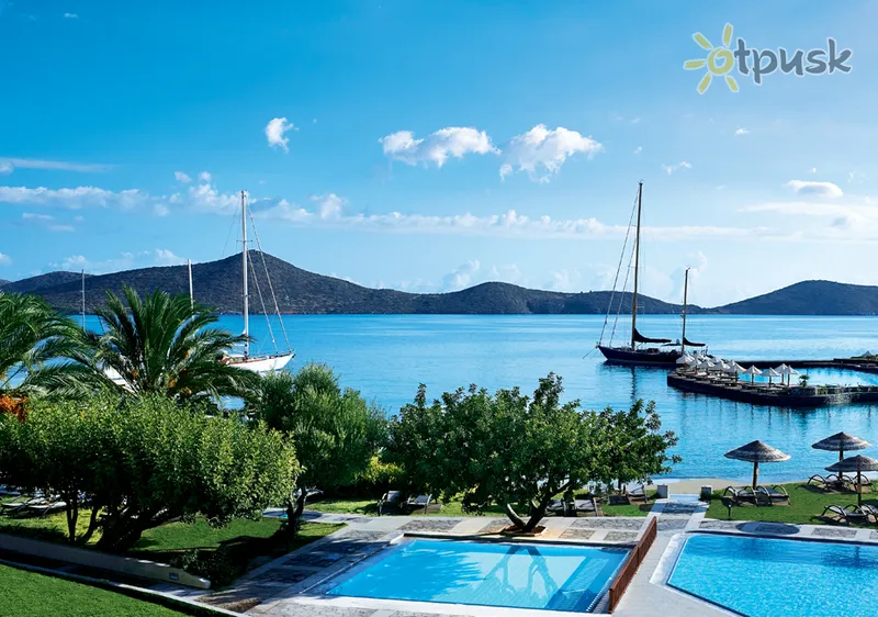 Фото отеля Porto Elounda Golf & Spa Resort 5* Kreta – Elounda Graikija išorė ir baseinai