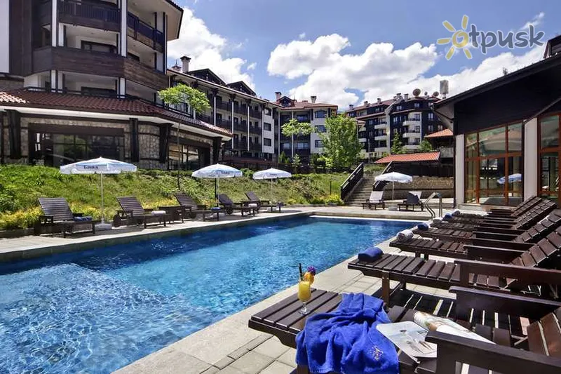 Фото отеля Astera Bansko Apartment Tourist Complex & Spa 4* Банско Болгария экстерьер и бассейны