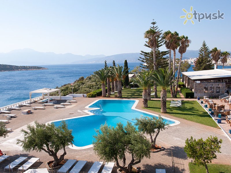 Фото отеля Minos Palace Hotel & Suites 5* о. Крит – Агиос Николаос Греция экстерьер и бассейны